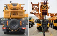 XCMG Official 80 ton boom crane XCT80 China telescopic boom truck cranes for sale